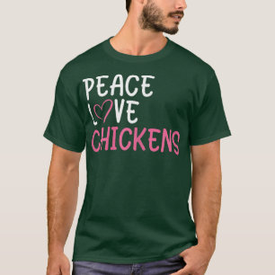 Camiseta Funny Farm Lover Chickens Graphic for Women and Gi