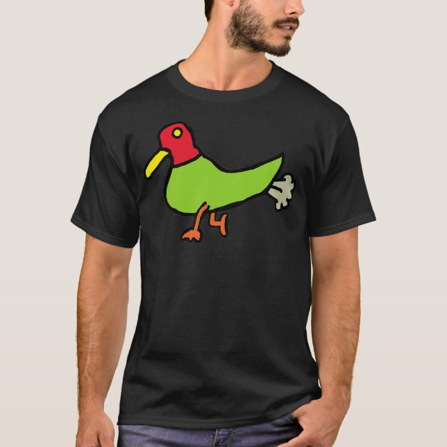 Camiseta Funny Farting Duck (Frente)