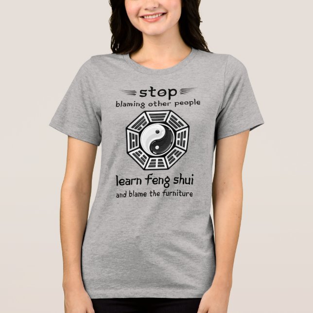 Camiseta Funny Feng Shui Nova Era (Frente)