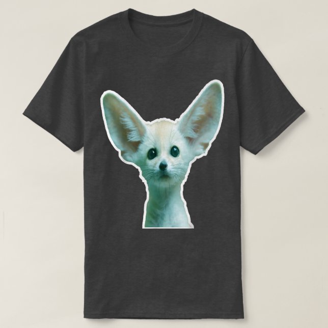 Camiseta Funny Fennec Fo Meme 2043 (Frente do Design)