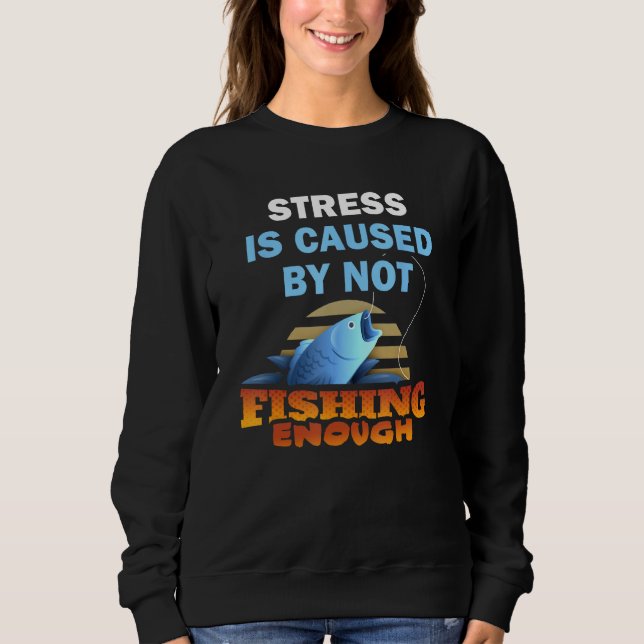 Camiseta Funny Fishing Design Bass Fly Fishing Lovers (Frente)