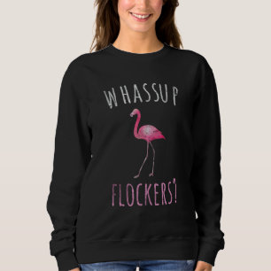 Camiseta Funny Flamingo Whassus Flockers Bird Pun Summer Fl