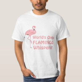 Camiseta Funny Flamingo Whisperer