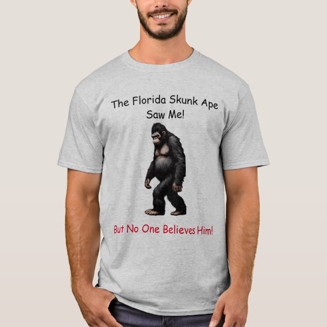 Camiseta Funny Florida Skunk Ape (Frente)