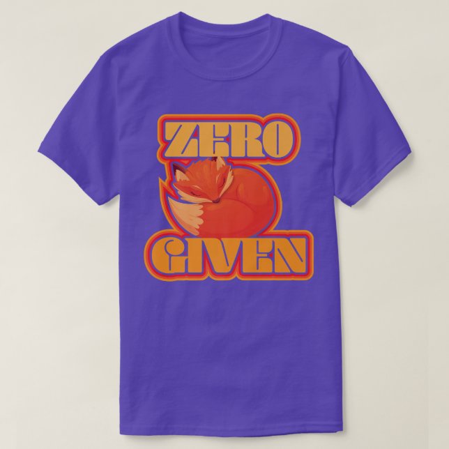 Camiseta Funny Fo I Just Really Like Foes Zero fo given Pre (Frente do Design)