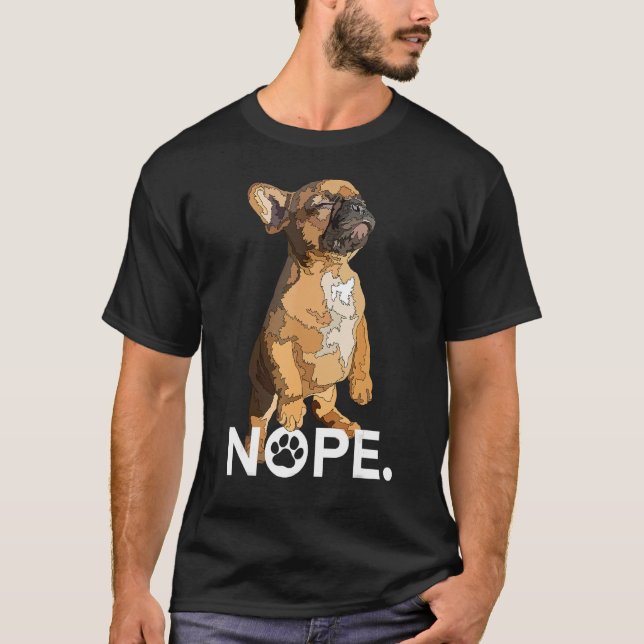 Camiseta Funny Frenchie Puppy French Bulldog Dog Lover (Frente)