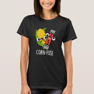 Camiseta Funny Funny Funny Confundida Pun Dark BG