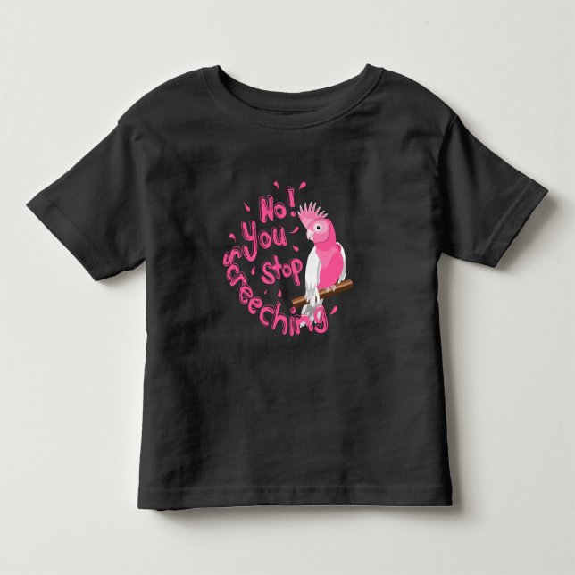Camiseta Funny Galah Cockatiel (Frente)