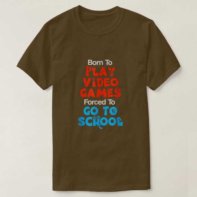 Camiseta Funny Gamer For Boys 8 12 Teen Christmas Gaming  (Frente do Design)