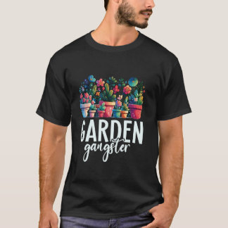 Camiseta Funny Garden Gangster - Gardener Garden Gardening