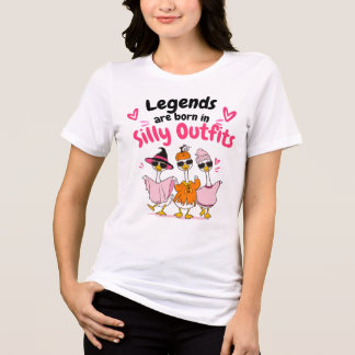 Camiseta Funny Geese Squad | Roupas Engraçadas Gan