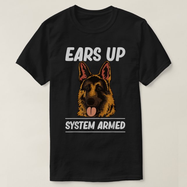 Camiseta Funny German Shepherd For Men Women German Shepher (Frente do Design)