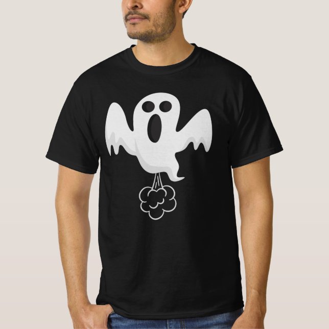 Camiseta Funny Ghost Farts (Frente)