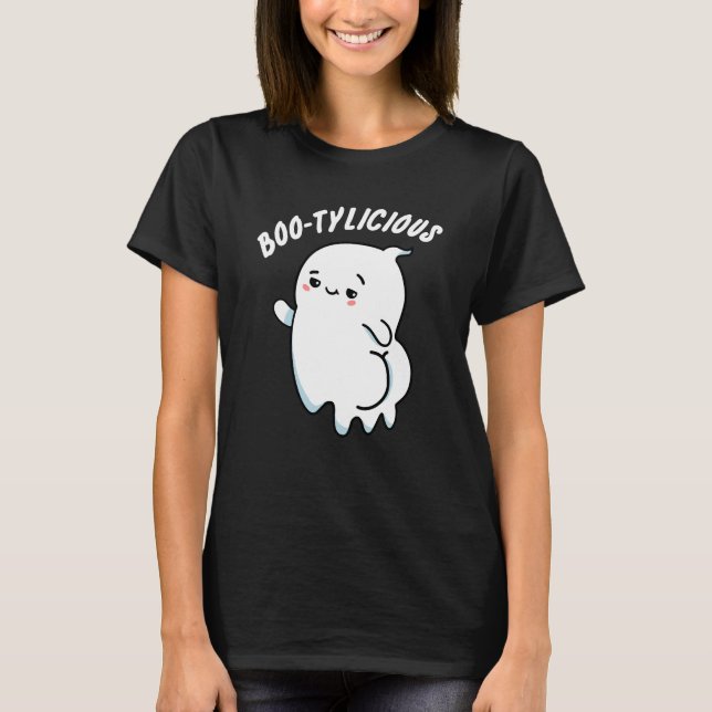 Camiseta Funny Ghost Pun Bootylicy (Frente)