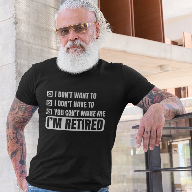 Camiseta Funny Gift for Retirees (Criador carregado)