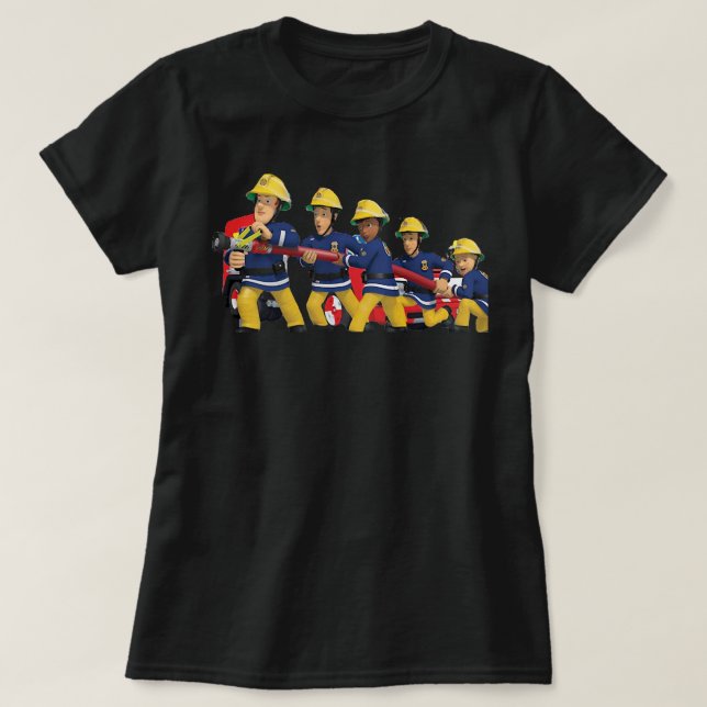 Camiseta Funny Gifts Fireman Children Cartoons Sam Idol Gif (Frente do Design)