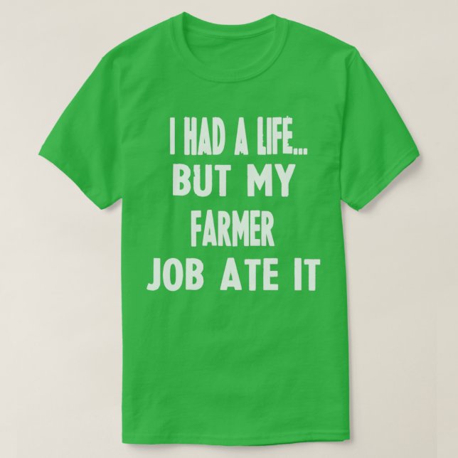 Camiseta Funny Gifts For Farmers  (Frente do Design)