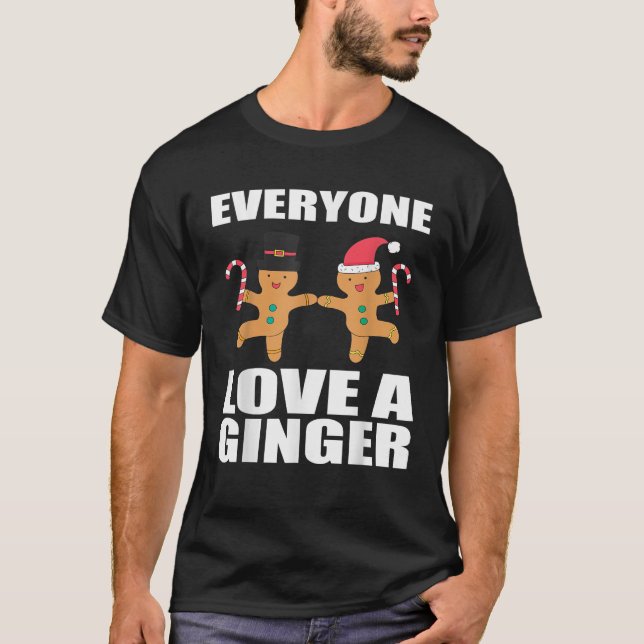 Camiseta Funny Ginger Redhead Christmas Humor Family Matchi (Frente)