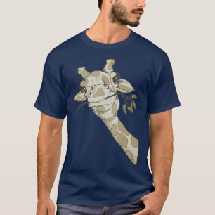 Camiseta Funny Giraffe Safari Zoo Amor Girafas