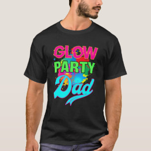Camiseta Funny Glow Party Splash Colorido Brilho Retroativo