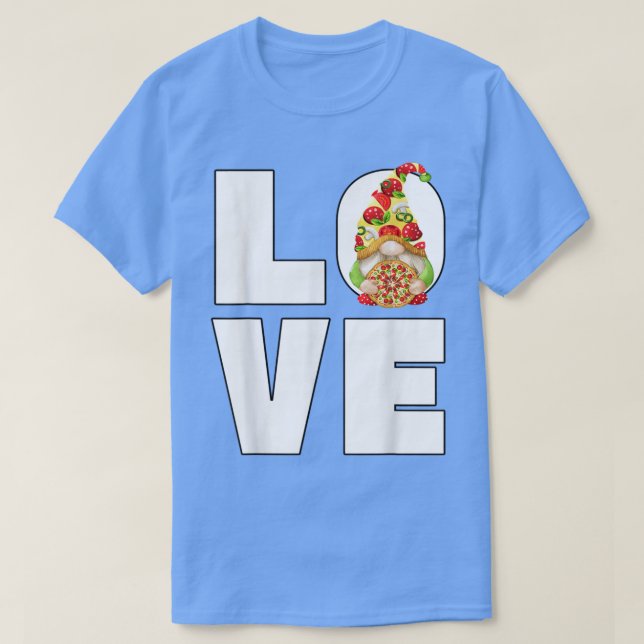 Camiseta Funny Gnome For Italian Summer Vacation Girls Love (Frente do Design)