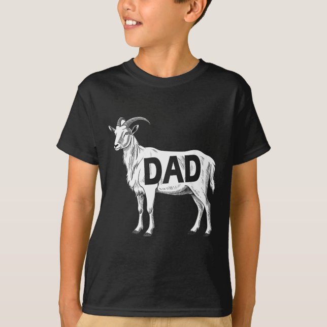Camiseta Funny Goat Gift Dad Sarcastic Graphic  (Frente)