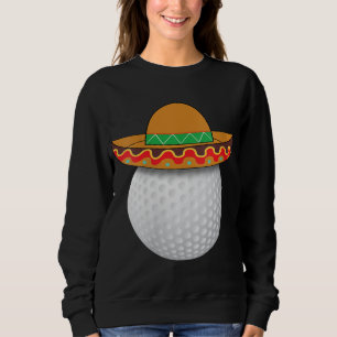 Camiseta Funny Golf Ball Mexicano Esportes Cinco De Mayo Me