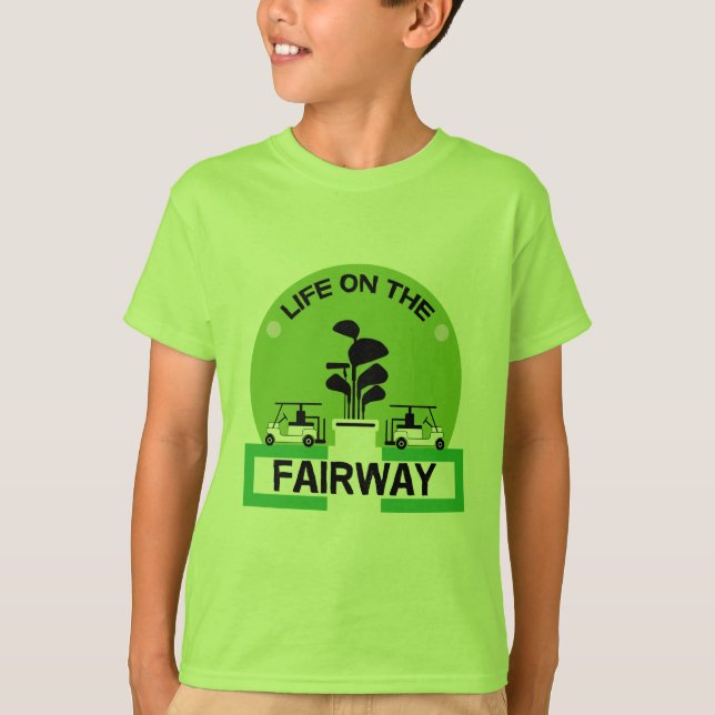 Camiseta Funny Golfing Pros Golfing Fanatics Sports (Frente)