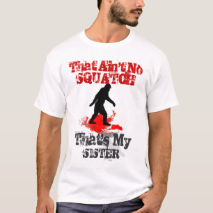 Camiseta Funny Gone Squatchin Bigfoot personalizado