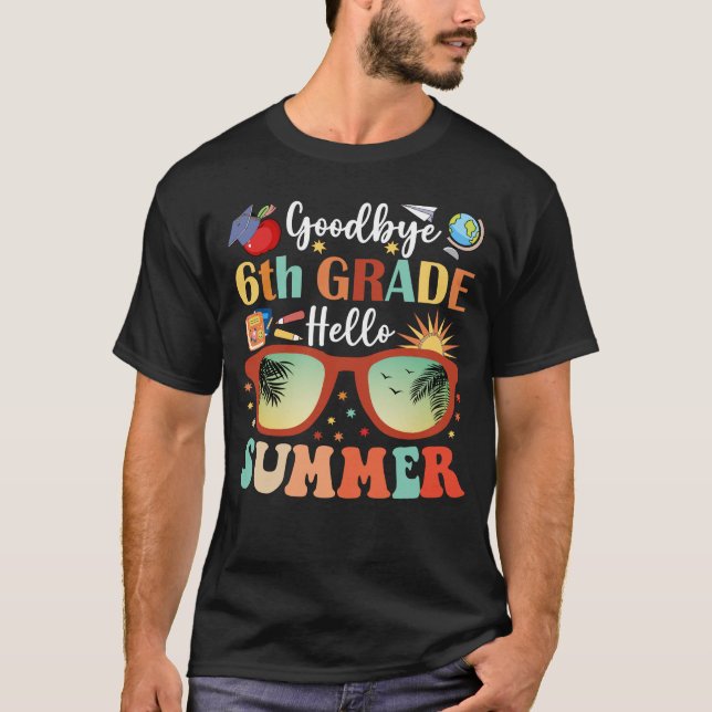 Camiseta Funny Goodbye 6 Graduação de Verão (Frente)