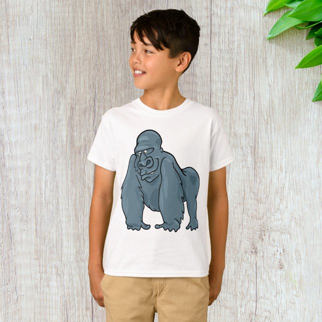 Camiseta Funny Gorilla Legal Blue Ape Design (Criador carregado)