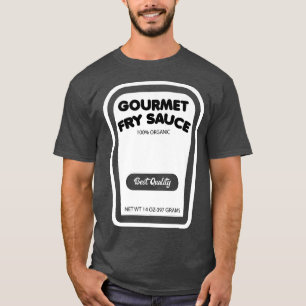 Camiseta Funny Gourmet Fry Sauce Easy Halloween Group Costu
