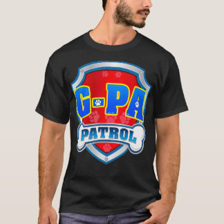 Camiseta Funny GPa Patrol Dog Mom, Dad For Men Women