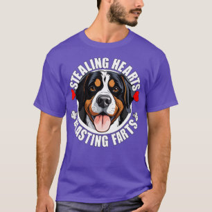 Camiseta Funny Greater Swiss Mountain Dog Swissy Roubando H
