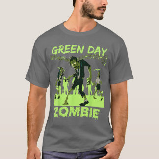Camiseta Funny Green Day Billie Joe Zombie funny