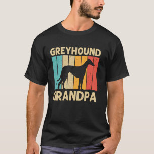 Camiseta Funny Greyhound Para O Vovô Pai Italiano Greyhound