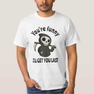 Camiseta Funny Grim Reaper Skeleton Halloween Costume