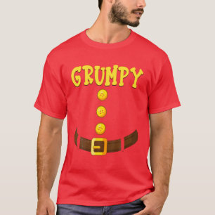 Camiseta Funny Grumpy Dwarf Figurume Família Correspondent
