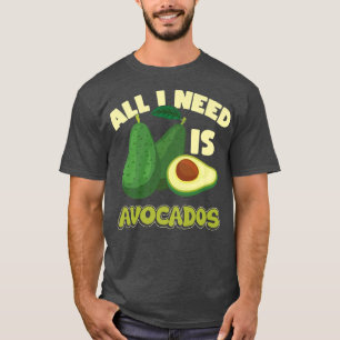 Camiseta Funny Guacamole Meican Vegan Vegetarian Avocado