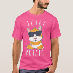 Camiseta Funny Guiné Pig Wheel Furry Batata Guiné Pig Lov