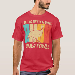 Camiseta Funny Guinea Fowl For Men Women Bird Lover Chicken