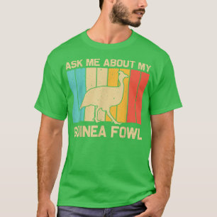 Camiseta Funny Guinea Fowl For Men Women Bird Lover Chicken