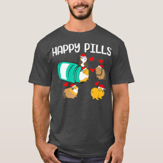 Camiseta Funny guinea pig Happy Pills pet gift