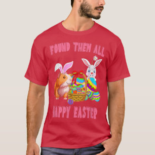 Camiseta Funny Guinea Pig With cute Bunny Ears Easter Day E