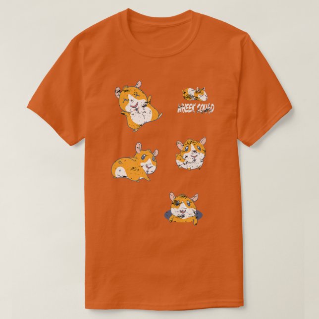 Camiseta Funny Guinea SquadGuinea Pig  (Frente do Design)