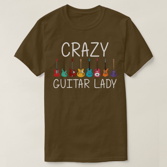 Camiseta Funny Guitar Art Women Mama Guitar Player Music In (Frente do Design)