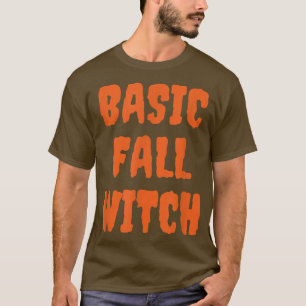 Camiseta Funny Halloween Basic Fall Witch Halloween 3960396