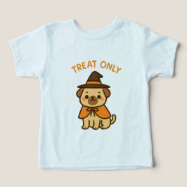 Camiseta Funny Halloween tee with cartoon dog