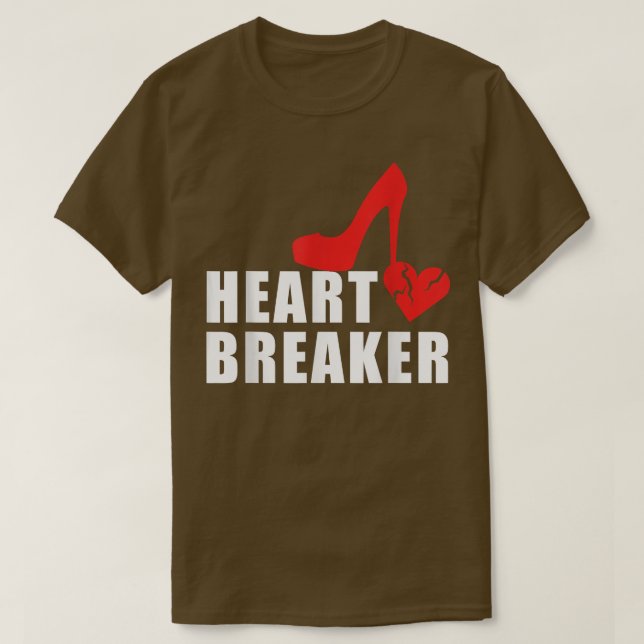 Camiseta Funny Heart Breaker Relationship Namorado Gi (Frente do Design)