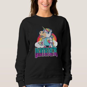 Camiseta Funny Heavy Metal Unicorn